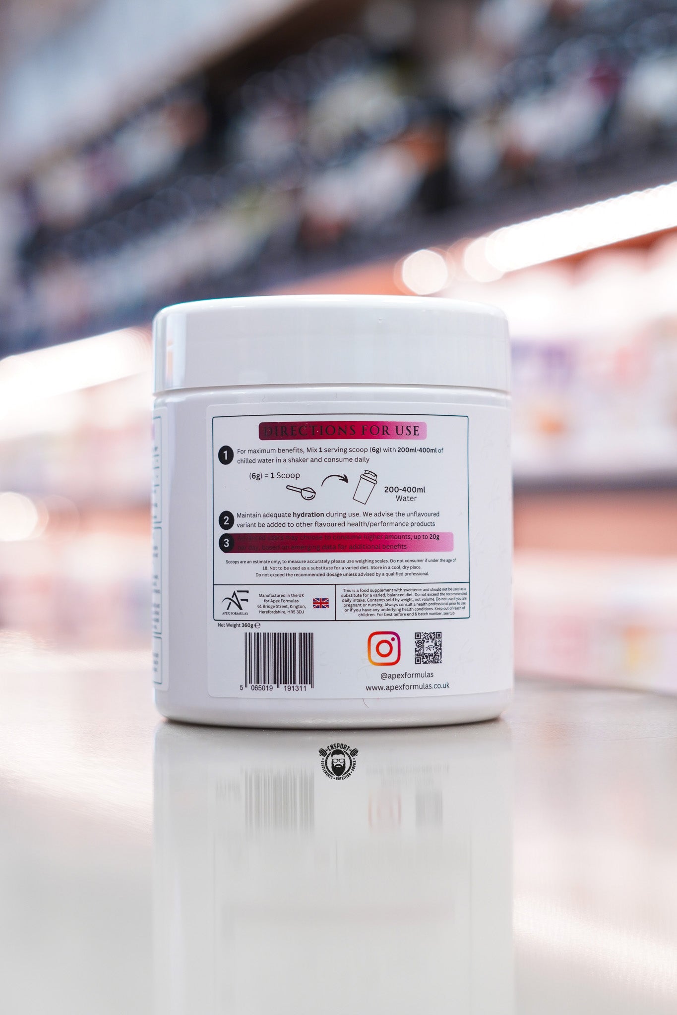 Apex - Flavoured Dual creatine - 60 serving