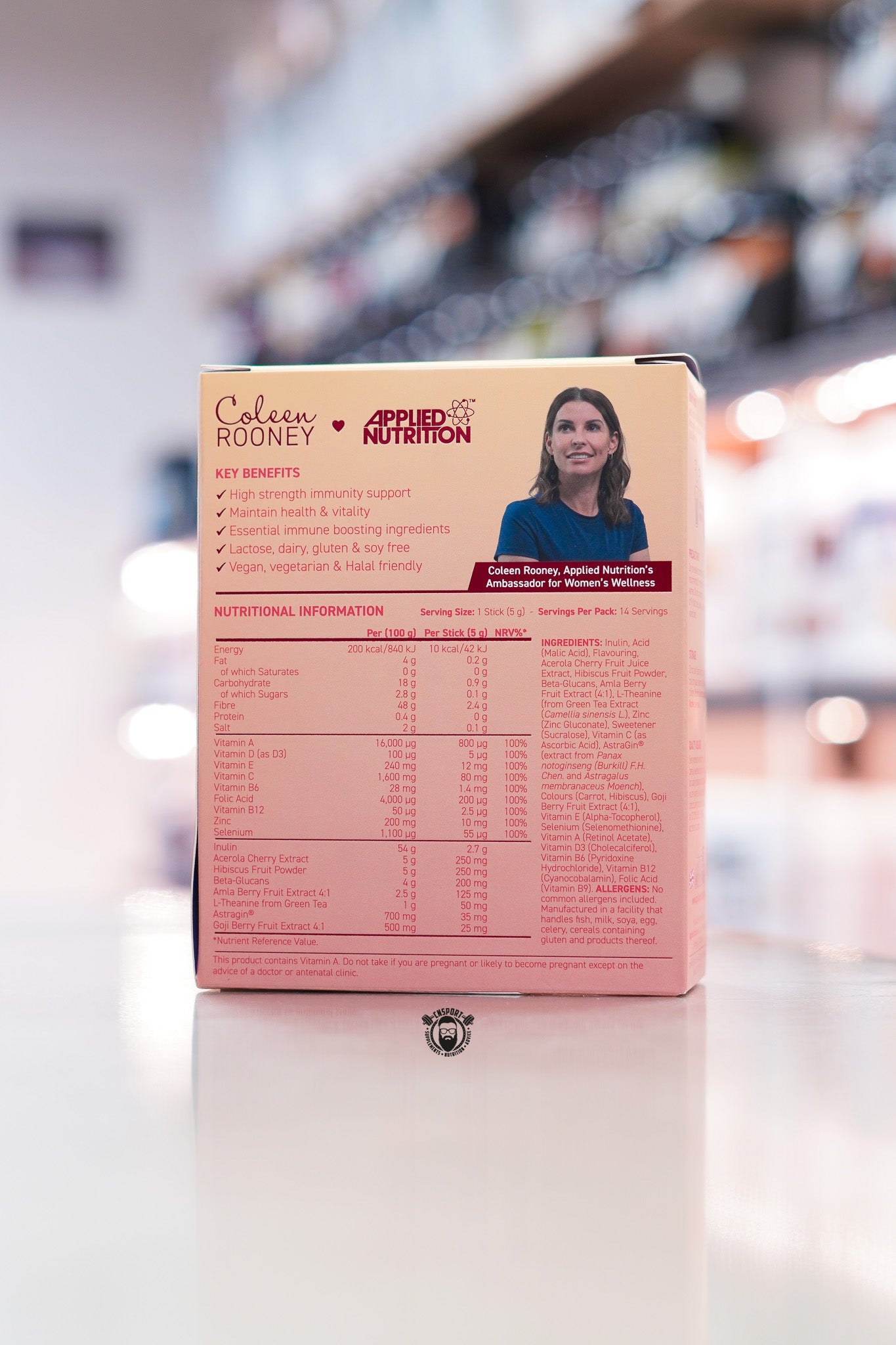 Applied Nutrition - Coleen Rooney - Immunity - 14 Sticks
