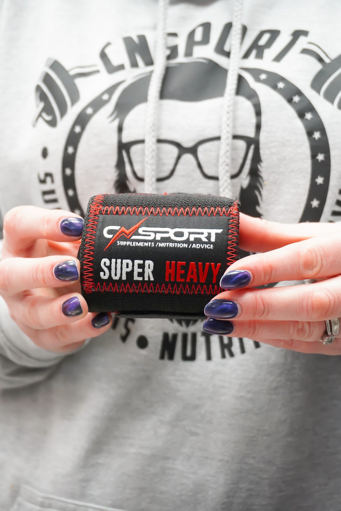 CNSport - Wrist Wraps - 60cm x 8cm - Super Heavy