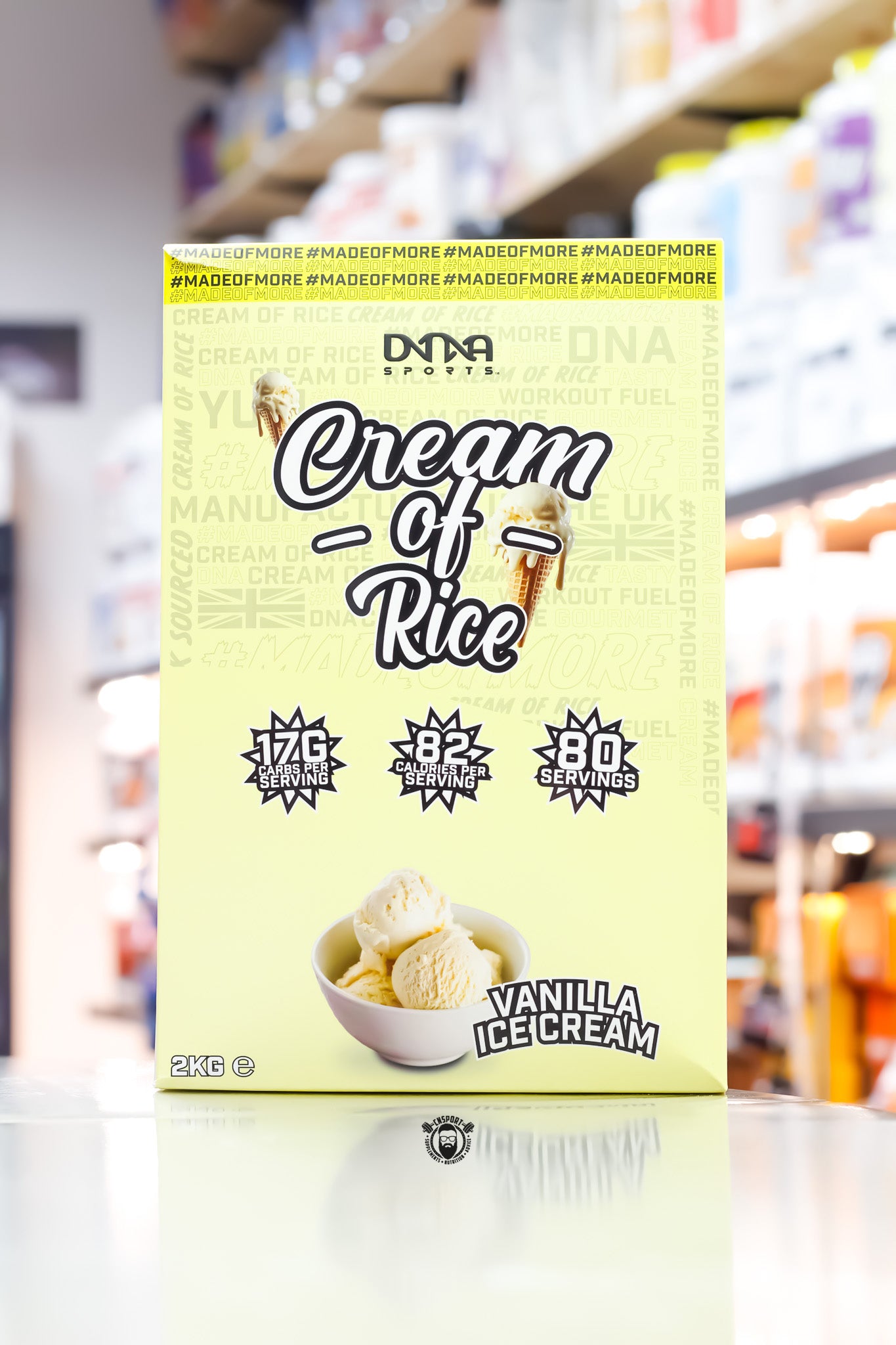 DNA Sports - Cream Of Rice - 2kg