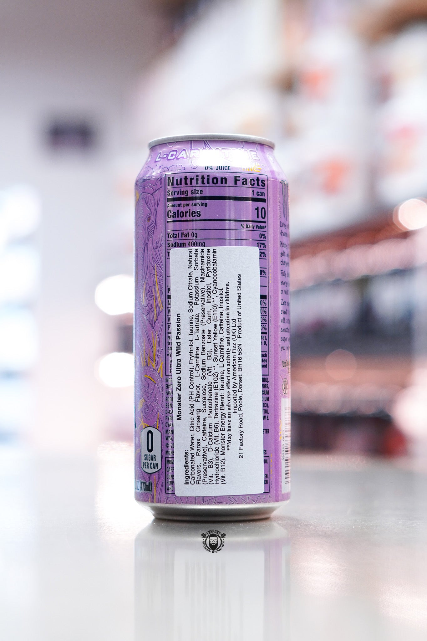 Monster - Energy Zero Sugar - 473ml