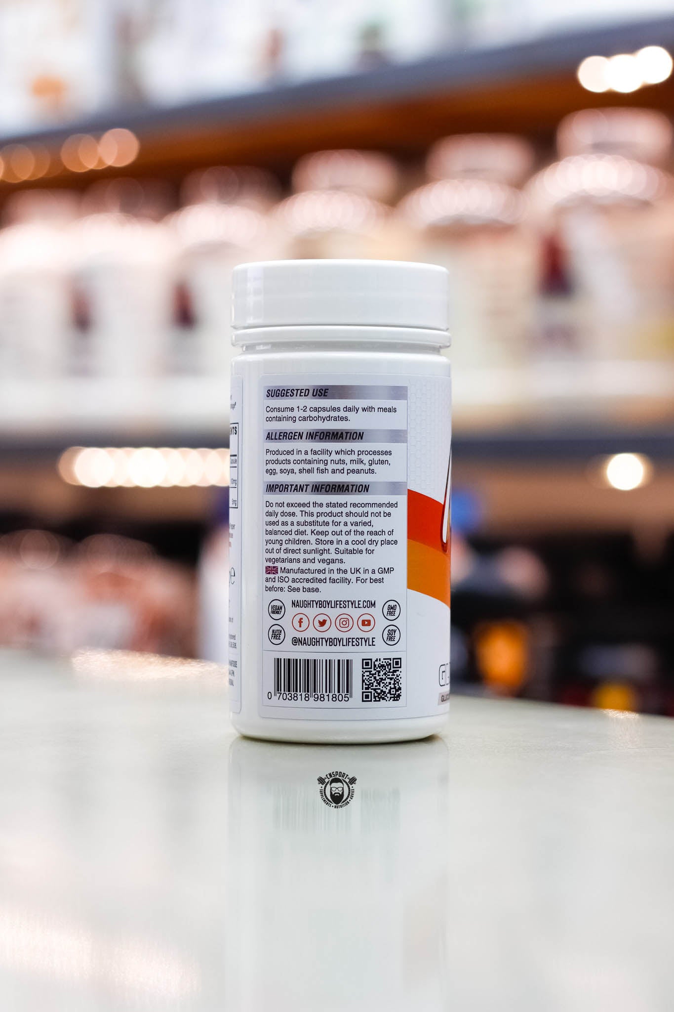 Naughty Boy - Gluco-B - 60 Capsules