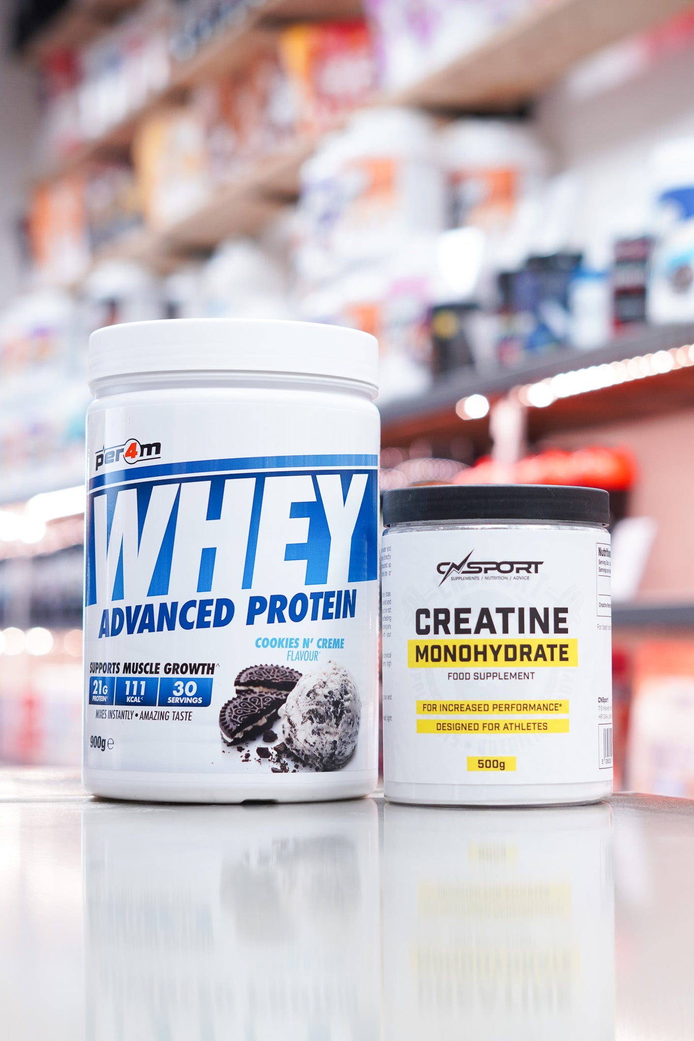 Per4m Whey 900g & Creatine Bundle