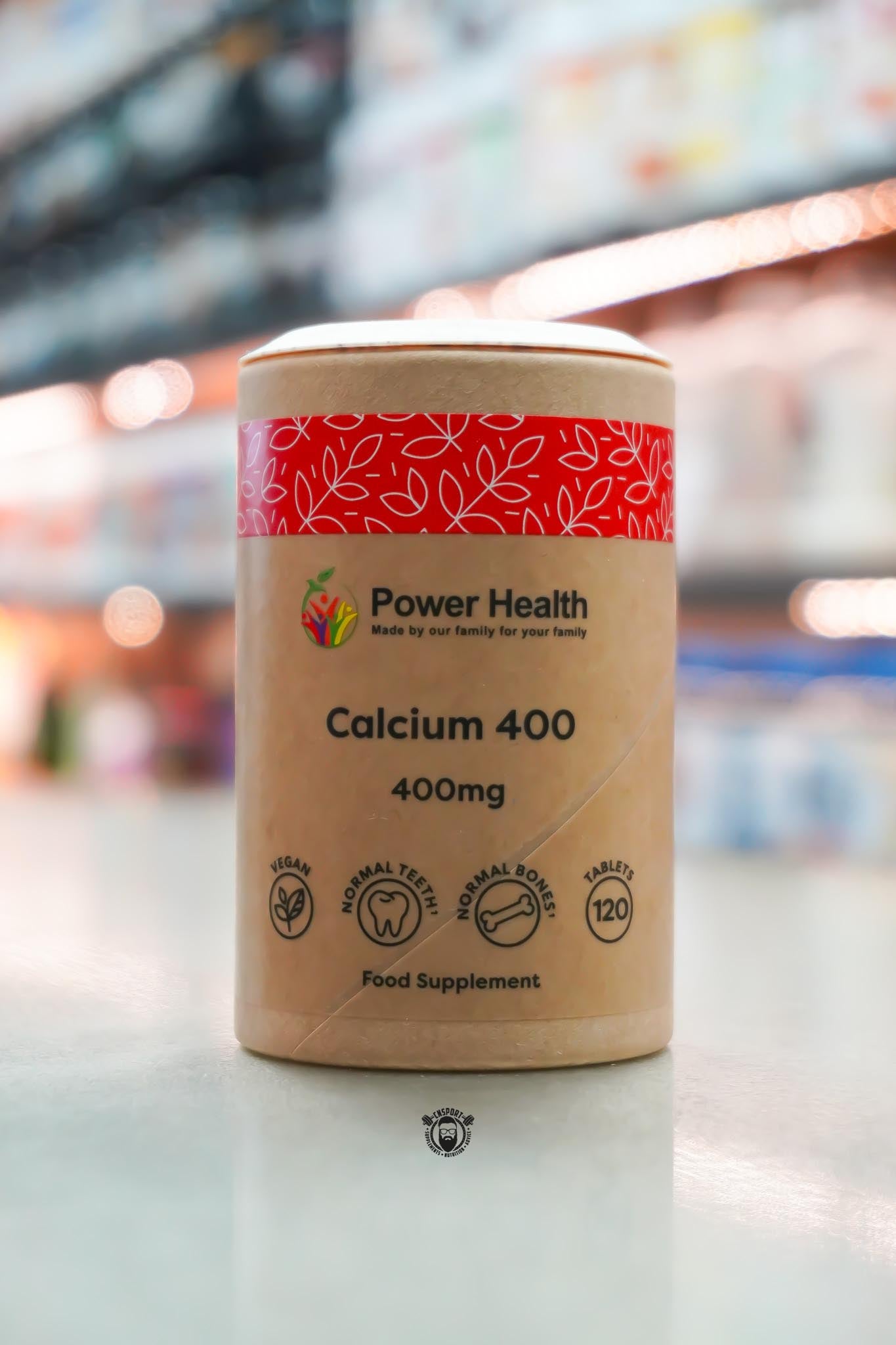 Power Health - Calcium 400mg - 120 Tablets