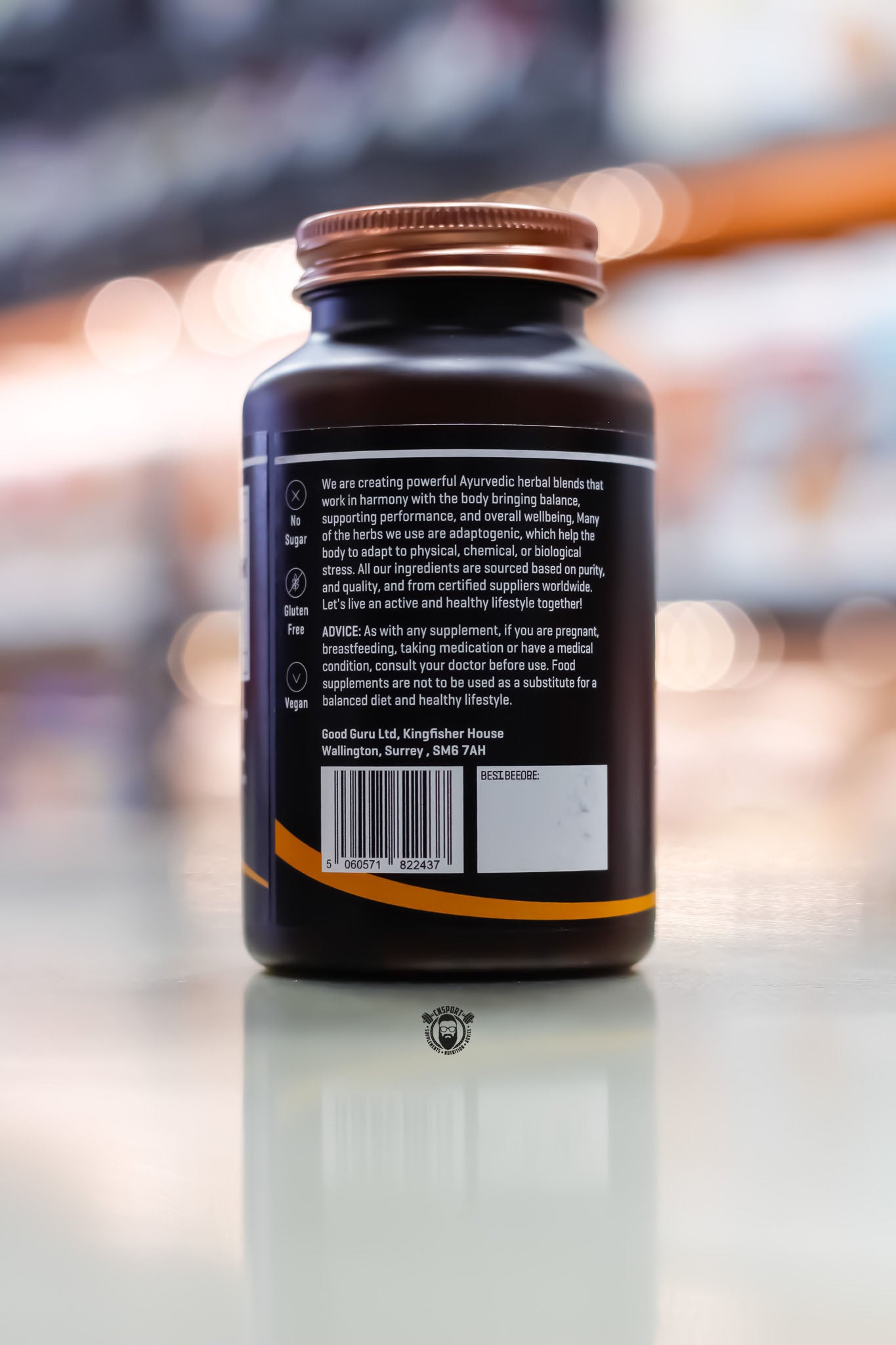 The Good Guru - Gold Shilajit and Ashwagandha Capsules - 90 Capsules