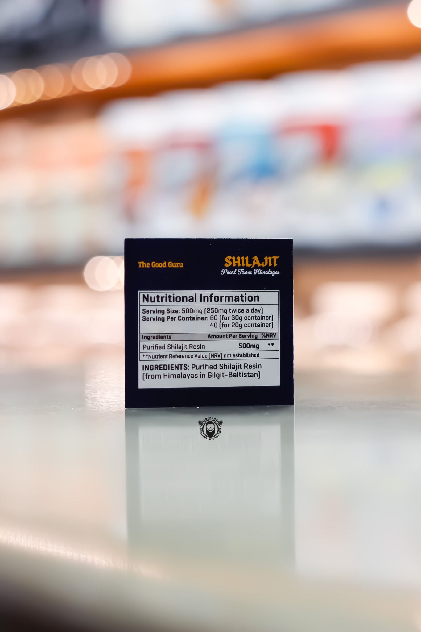 The Good Guru - Pearl Shilajit Resin - 30g - 60 Servings