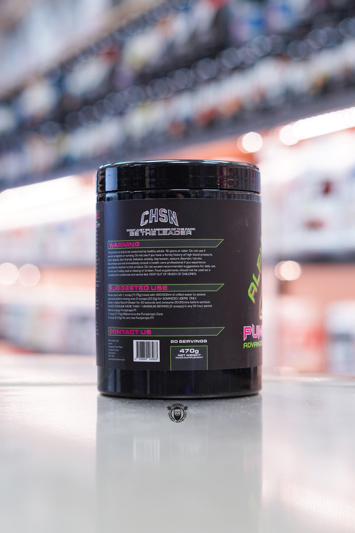 Alpha Neon - Pumptropic TF - 20 servings