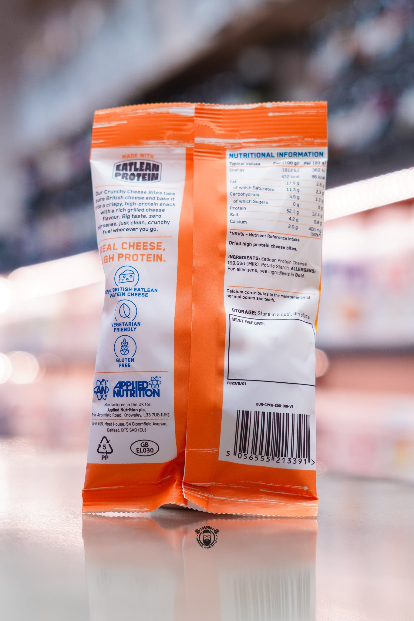 Applied Nutrition - Crunchy Cheese Bites - 20g