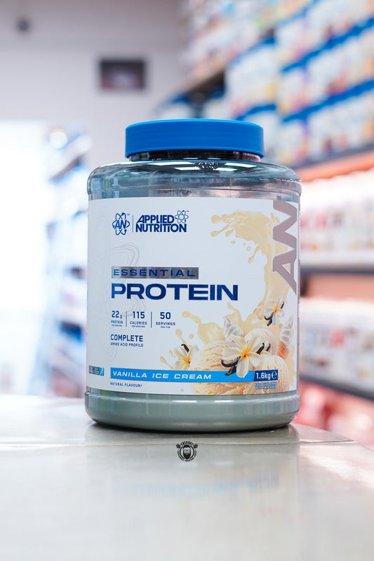 Applied Nutrition Essential Protein Vanilla Ice Cream flavour 1.6kg protein powder
