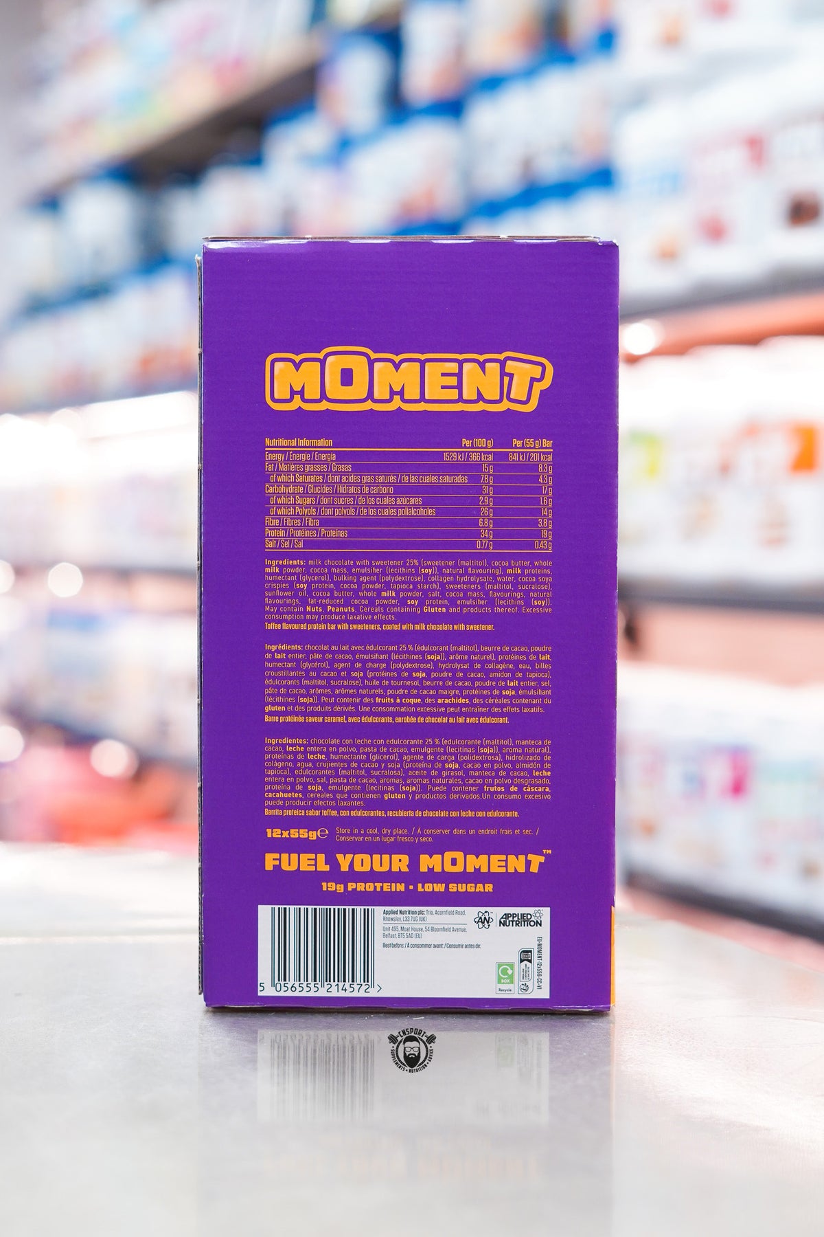 Applied Nutrition - Moment Protein  Bar - 55g
