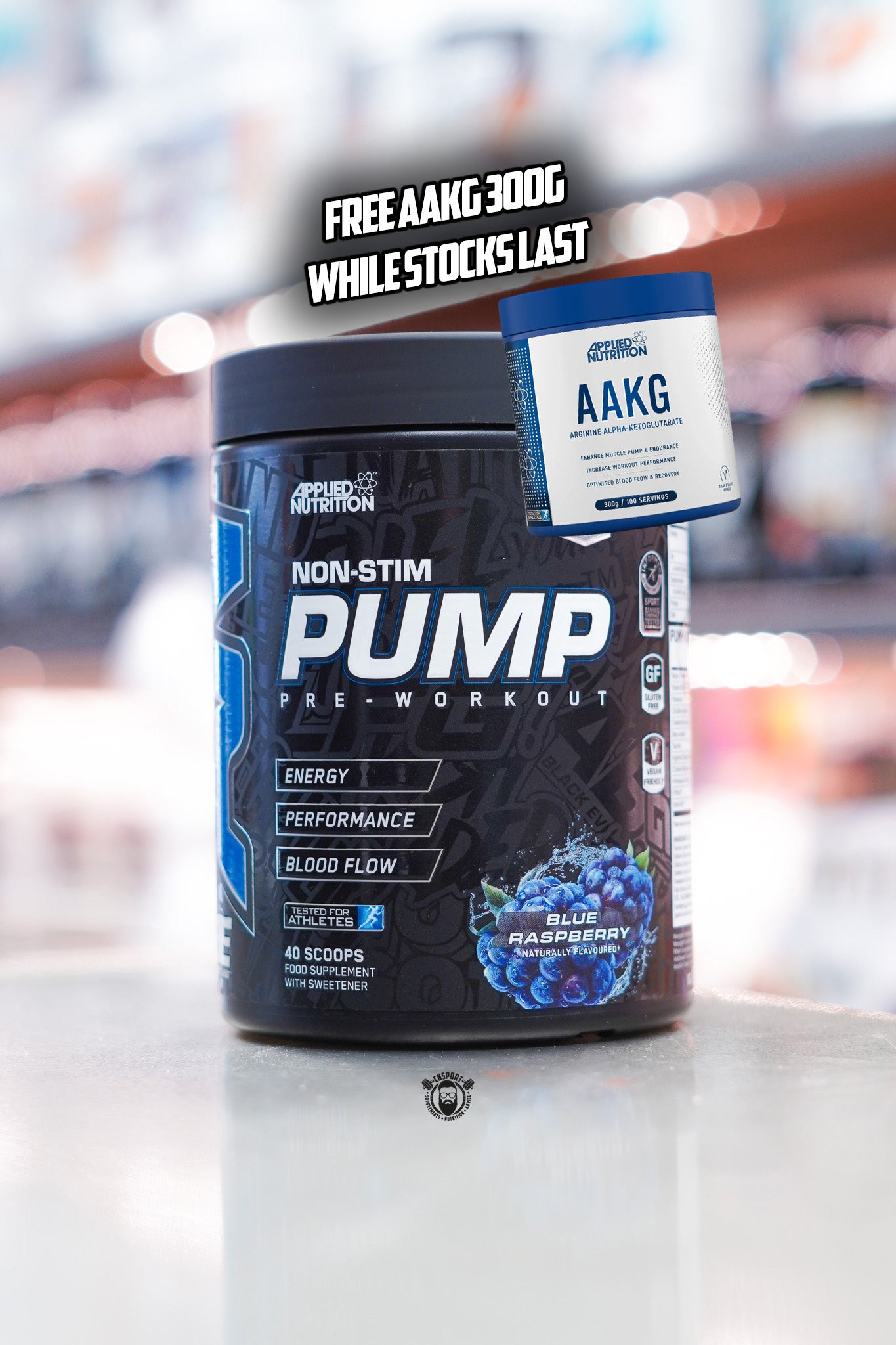 Applied Nutrition - ABE Pump - 20/40 Servings - Special Offer Free AAKG