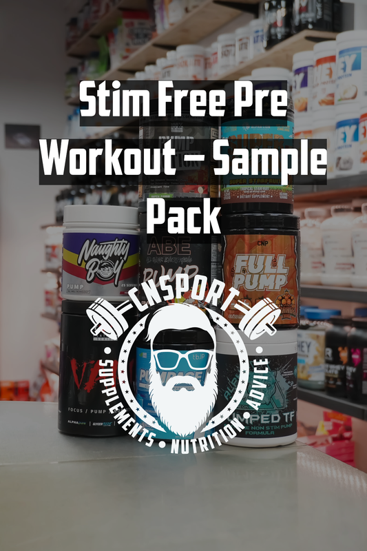 CNSport - Stim Free Pre Workout - Sample Pack