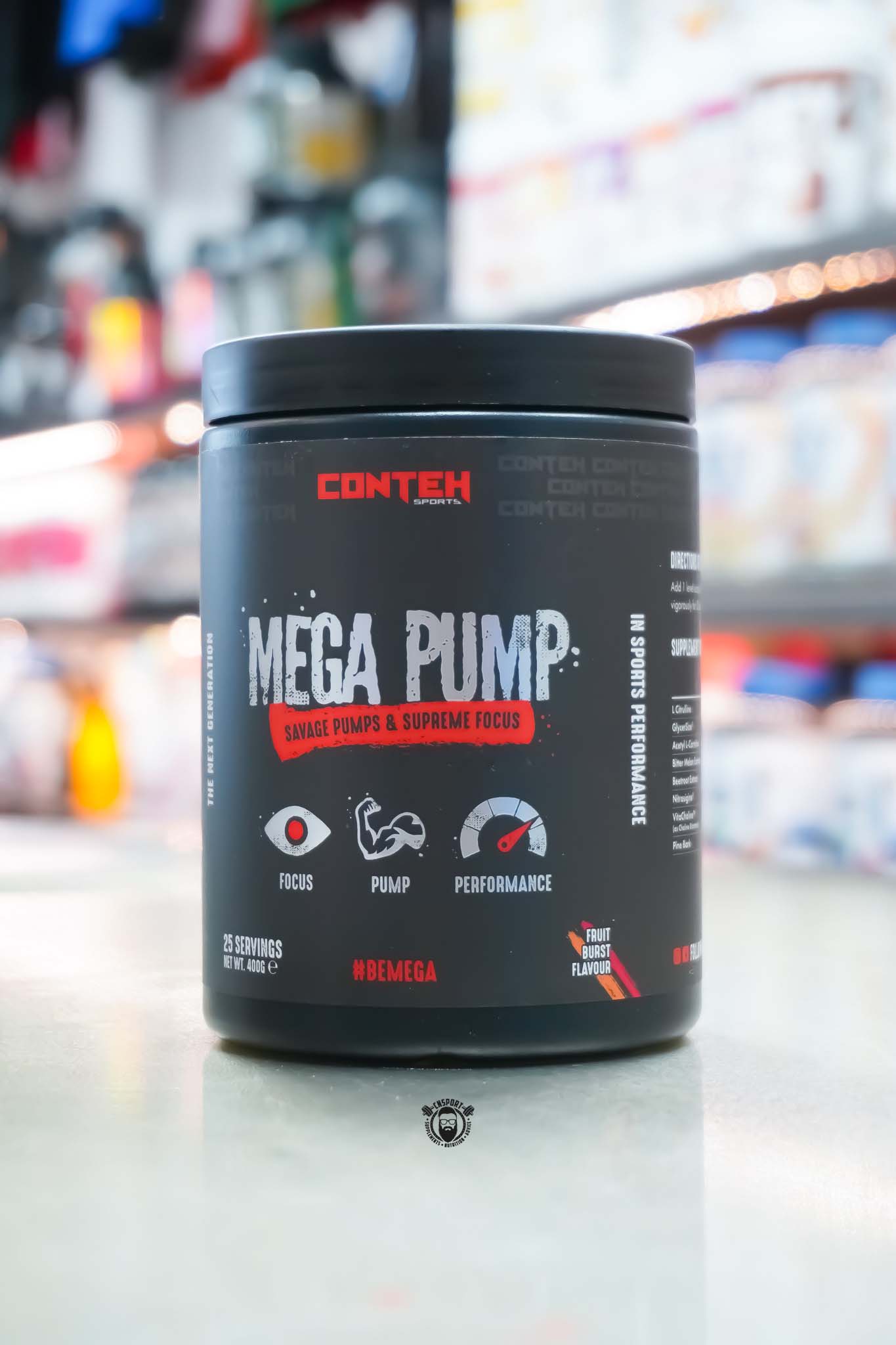 Conteh Sports - Mega Pump - 25 Servings