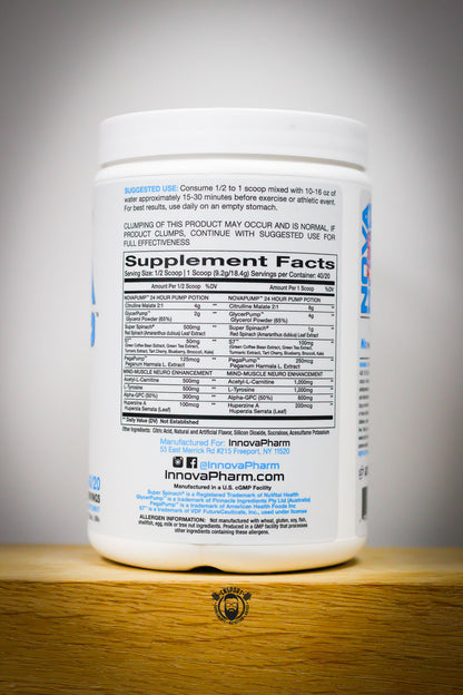 InnovaPharm - Nova Pump Neuro - 40 Servings