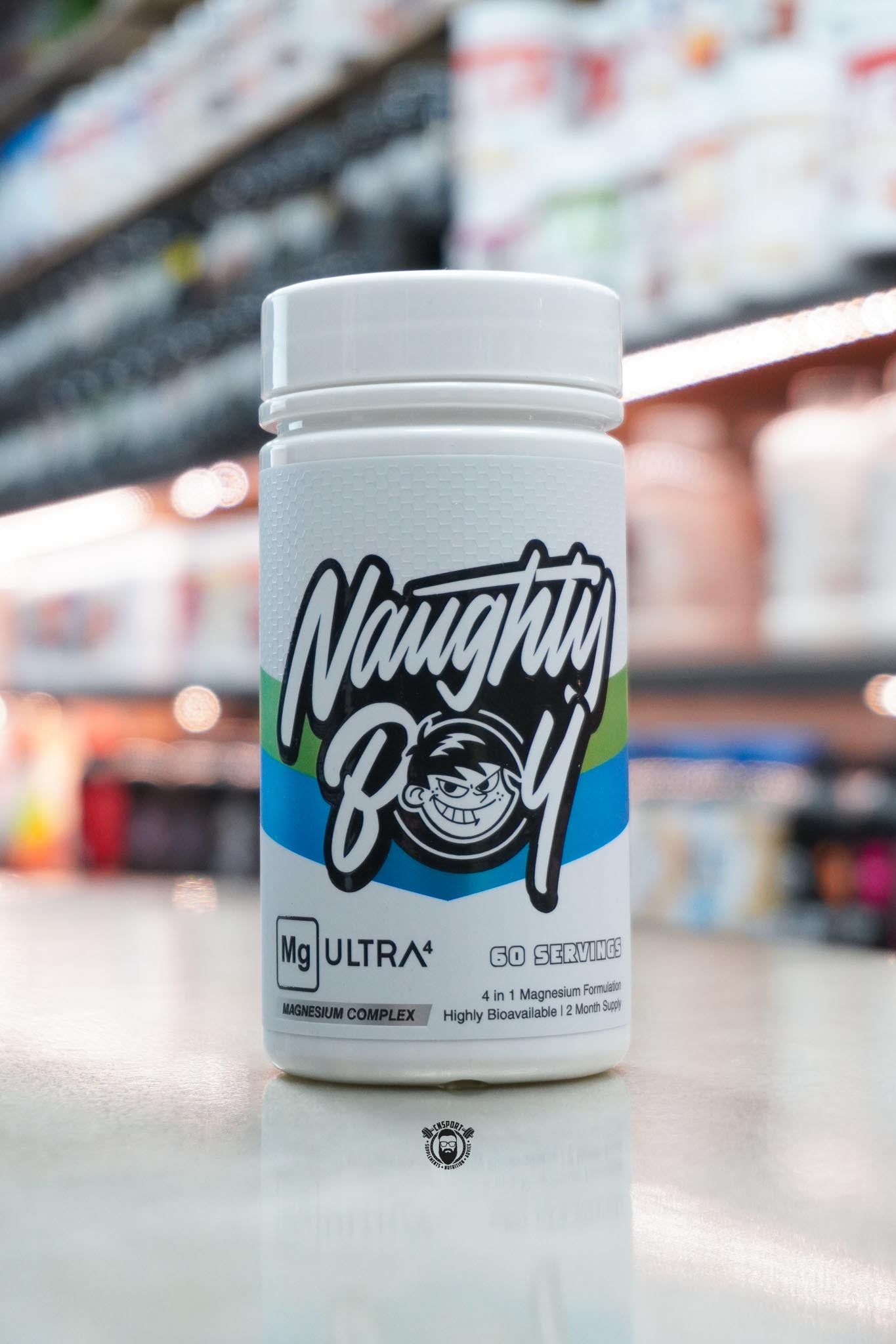 Naughty Boy - Mg Ultra Magnesium Complex - 60 Servings