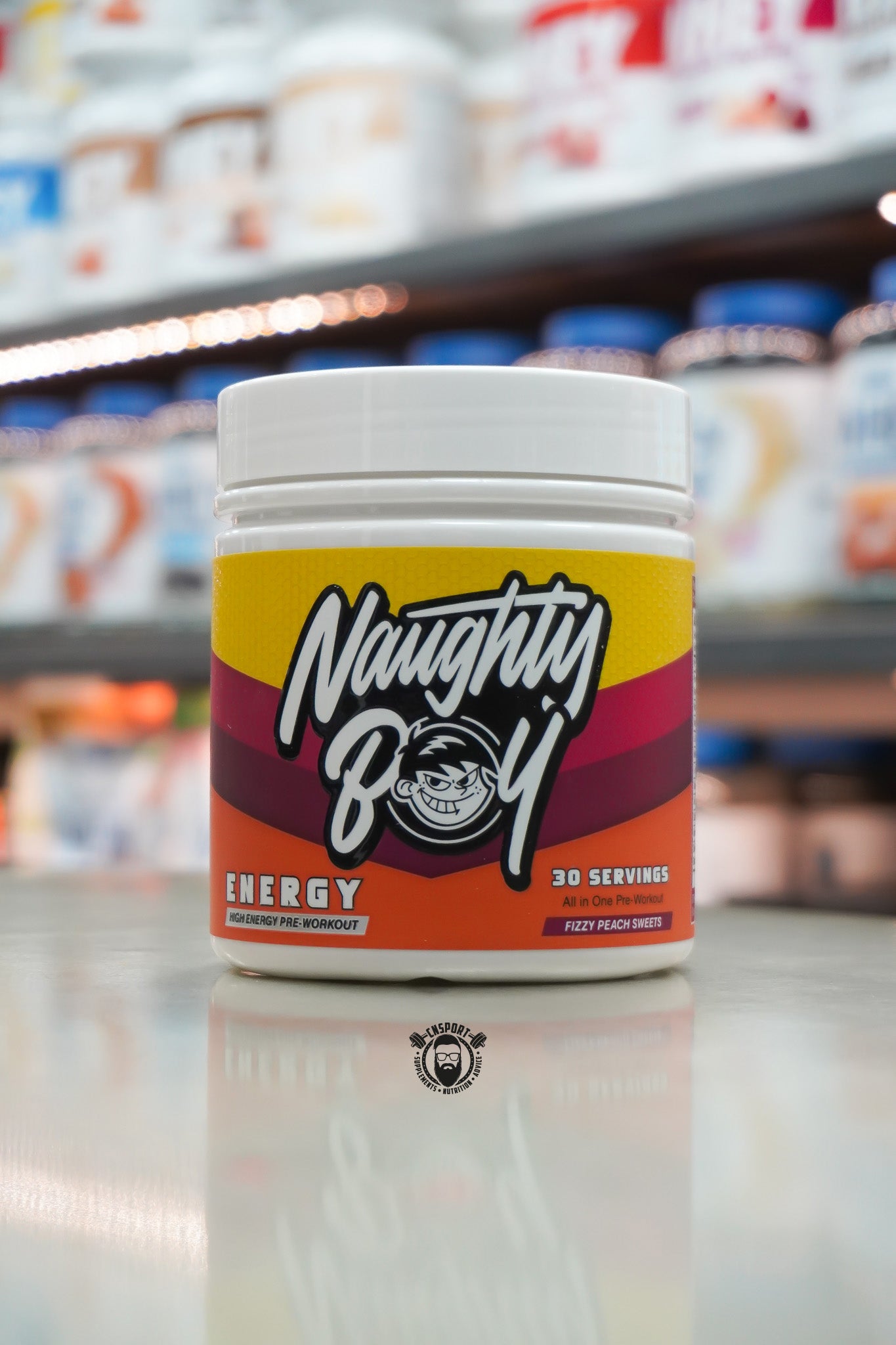 Naughty Boy - Energy - 30 Servings