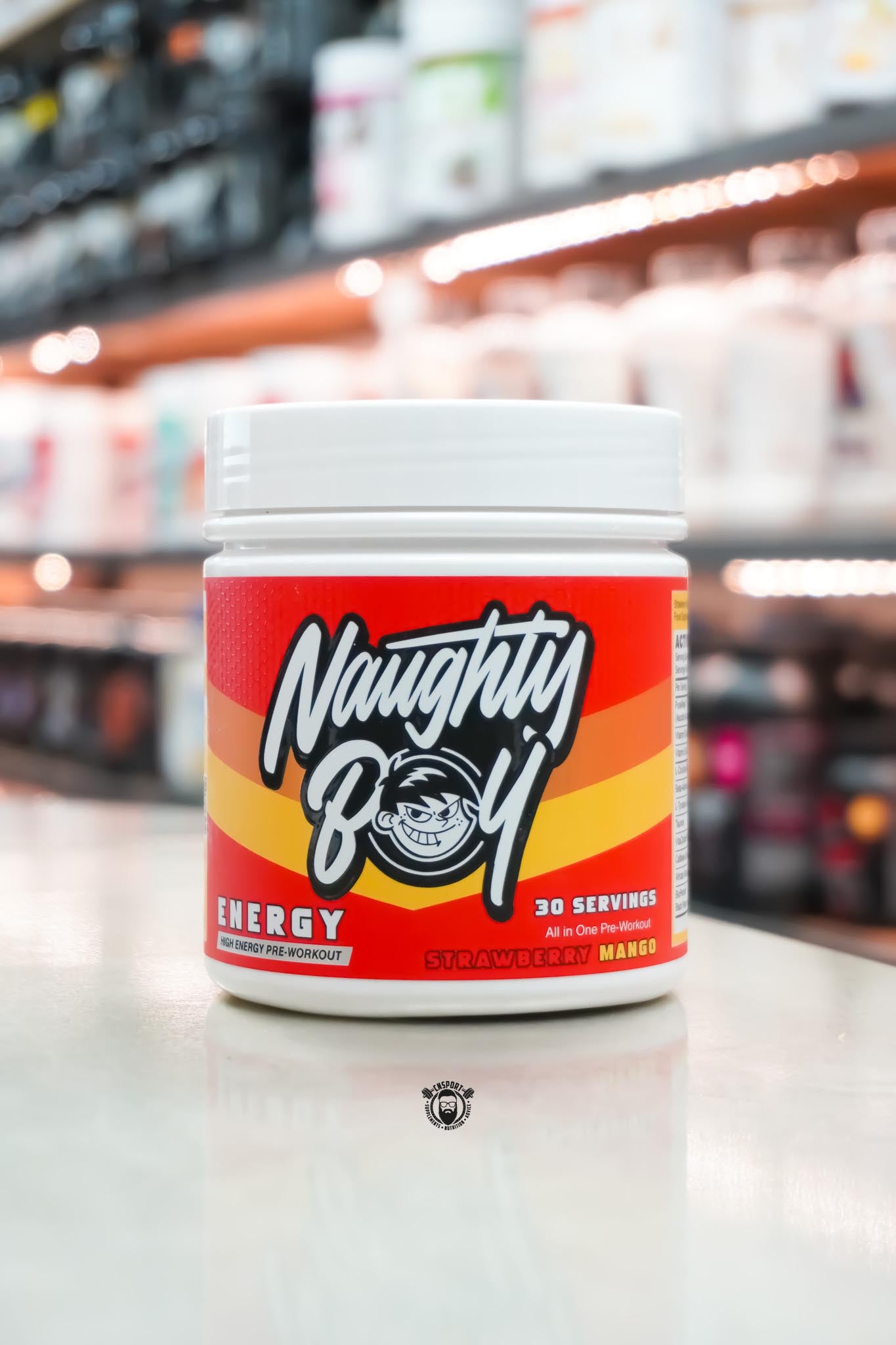 Naughty Boy - Energy - 30 Servings