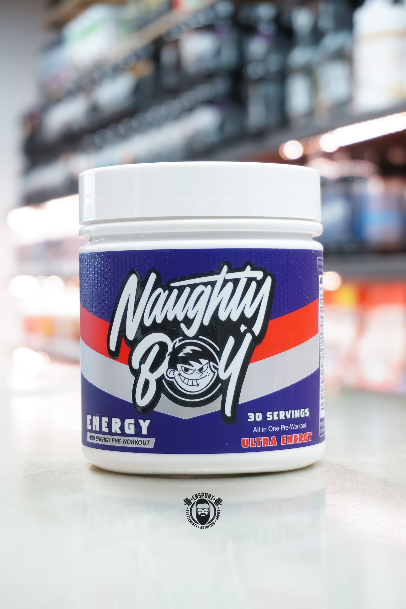 Naughty Boy - Energy - 30 Servings