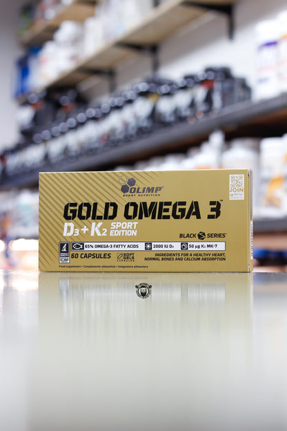 Olimp - Gold Omega D3 + K2 - 60 Capsules