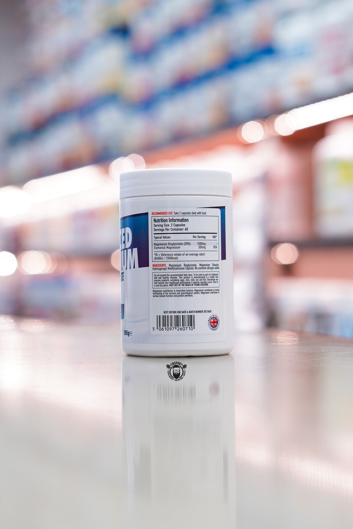 Per4m - Advanced Magnesium Bisglycinate - 60 Servings