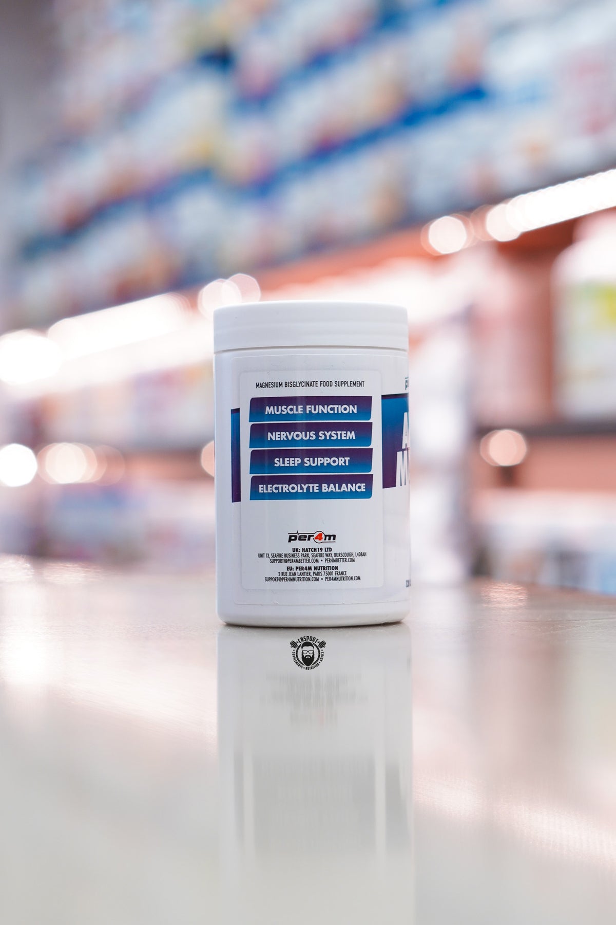 Per4m - Advanced Magnesium Bisglycinate - 60 Servings