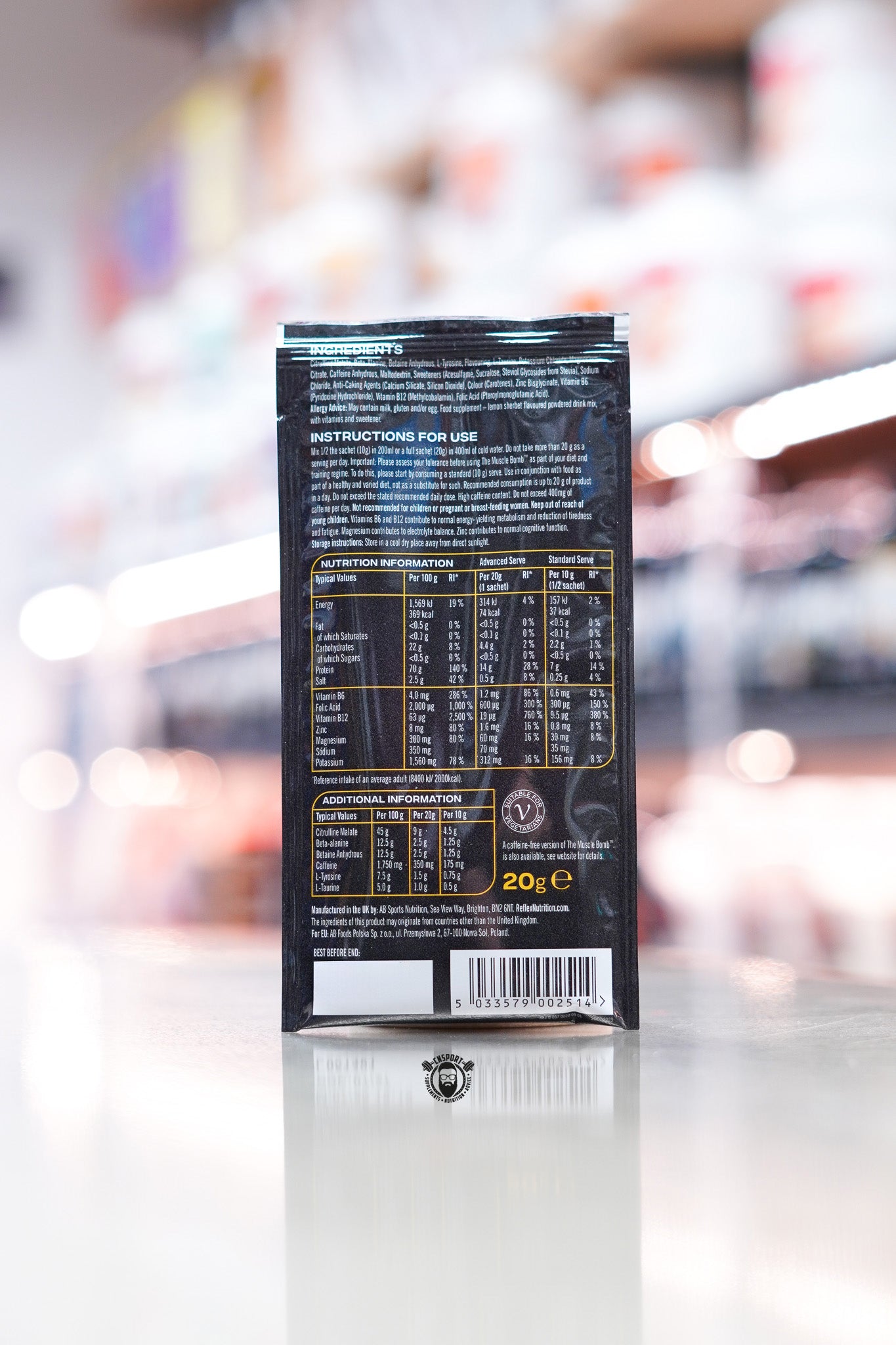 Reflex - The Bomb  - 20g - Sample