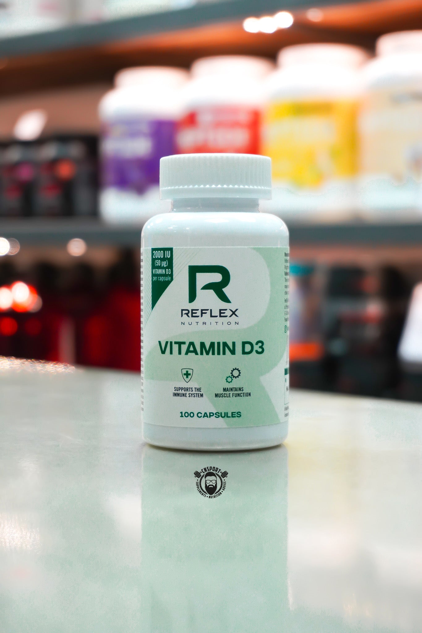 Reflex - Vitamin D3 - 100 caps