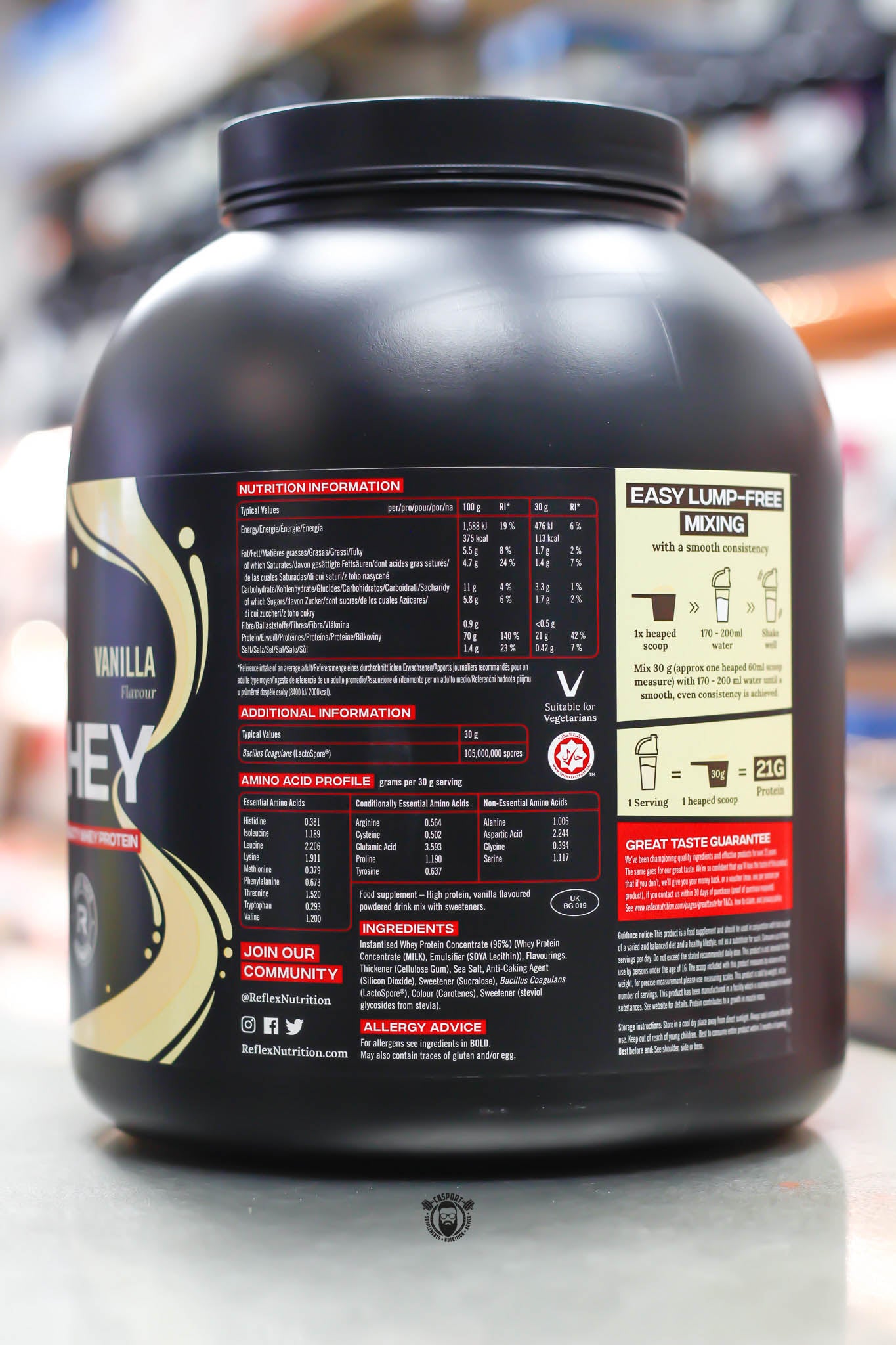 Reflex - 100% Whey - 2kg