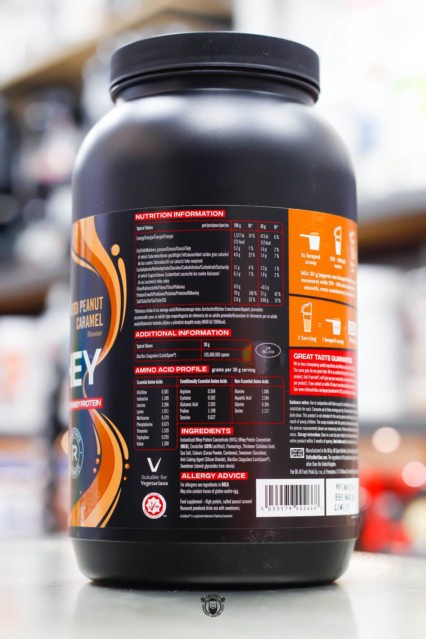 Reflex - 100% Whey - 720g