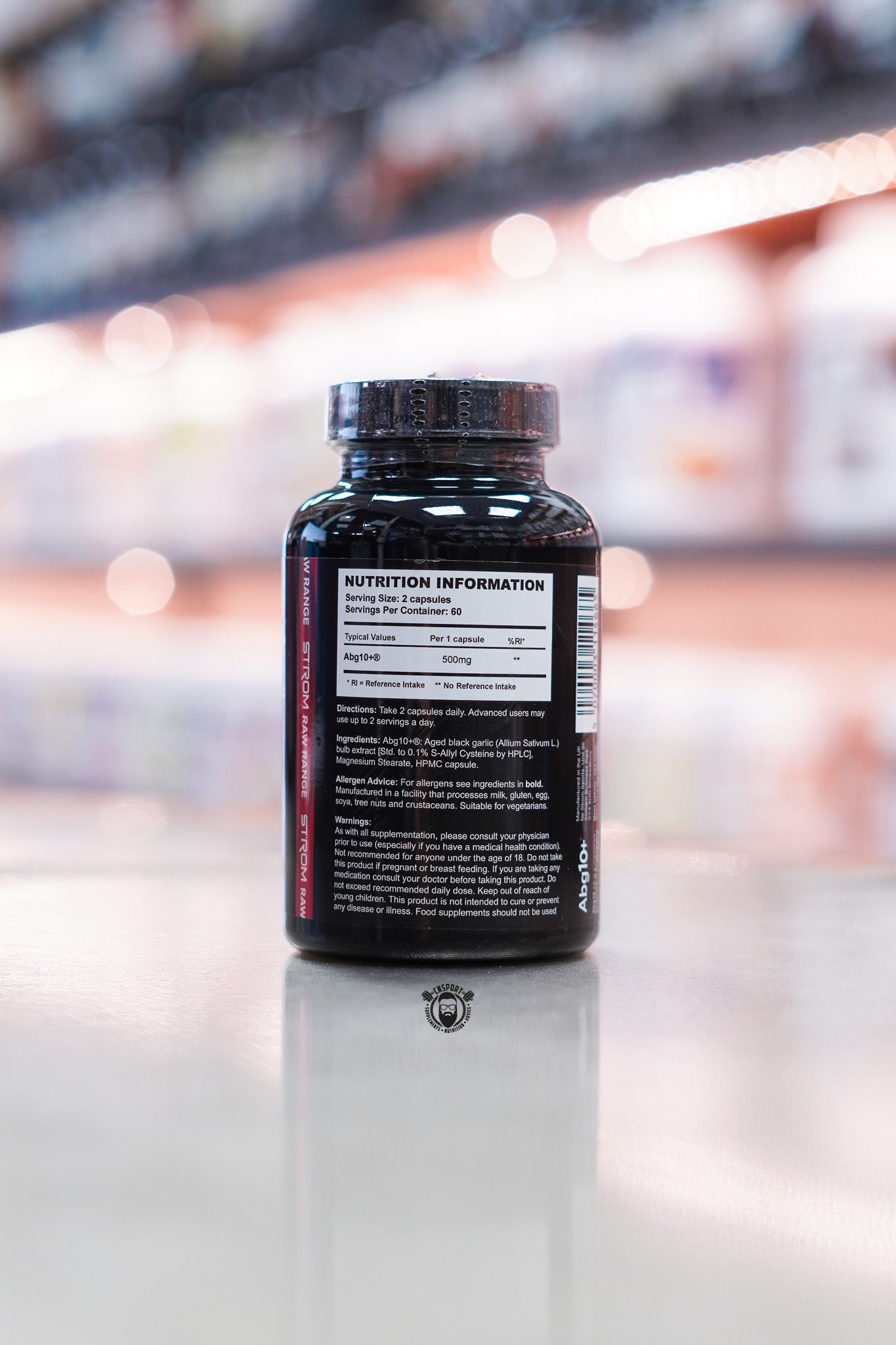 Strom - Abg10+ Garlic - 60 Servings - 120 Servings