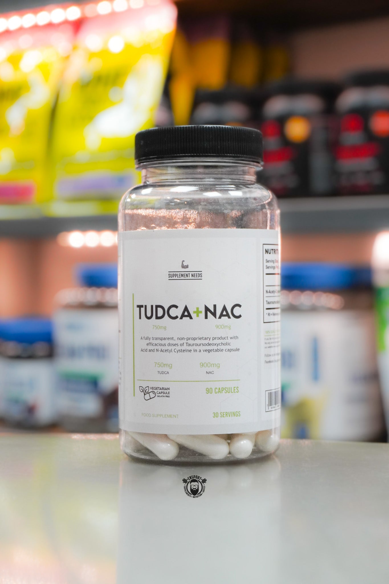 Supplement Needs - Tudca+Nac - 90 Capsules