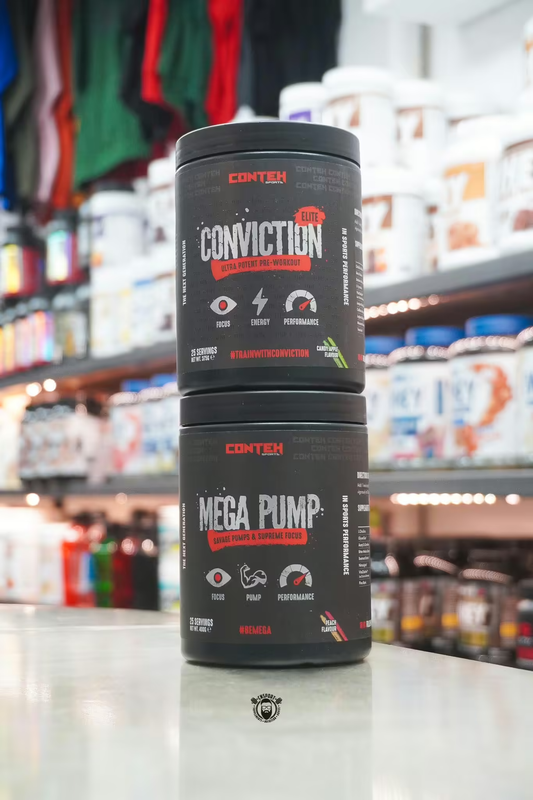 Conteh Sports – Conviction & Mega Pump Stack