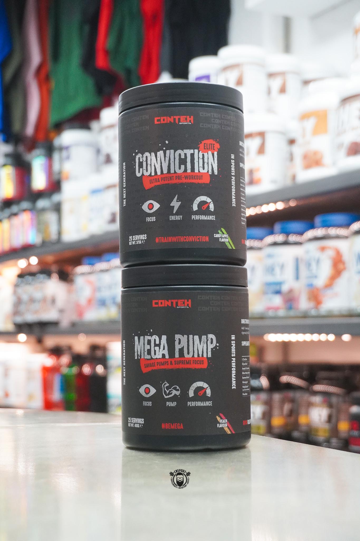 Conteh Sports – Conviction & Mega Pump Stack - CNSport